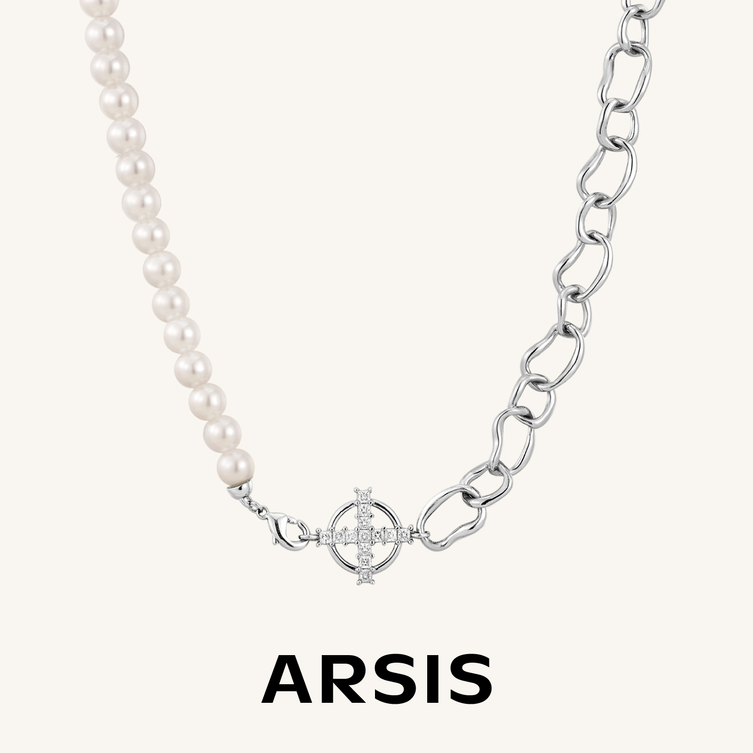 ARSIS流光拼接项链轻奢高级女