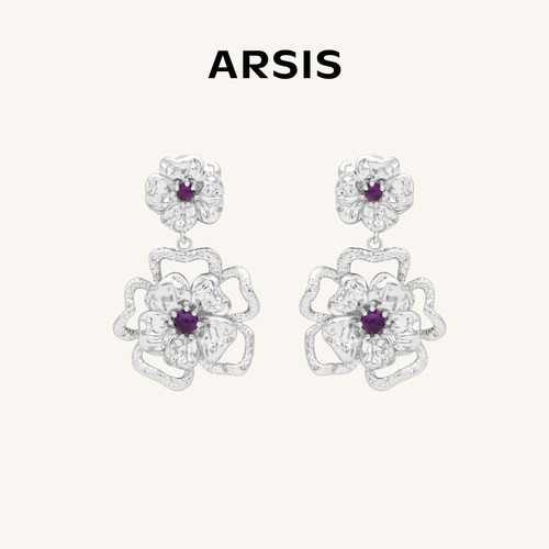 ARSIS繁花复古优雅耳钉