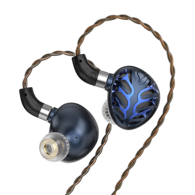 TRN青龙旗舰级平板振膜耳机HiFi高音质有线入耳式监听发烧级耳塞