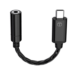 TRN TE便携HIFI解码耳放线小尾巴耳机type-c转3.5mm转接头转换器