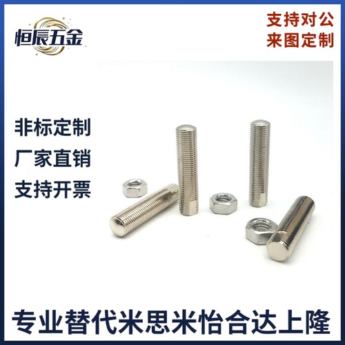 ANS 调整螺丝组件 带扳手槽型洗边槽细螺纹型 镀锌PAS01/TBD65