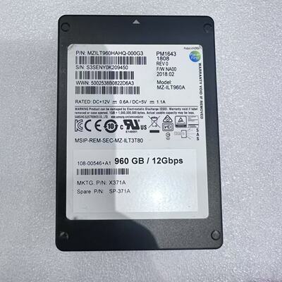 NETAPPX371A三星PM1643960G