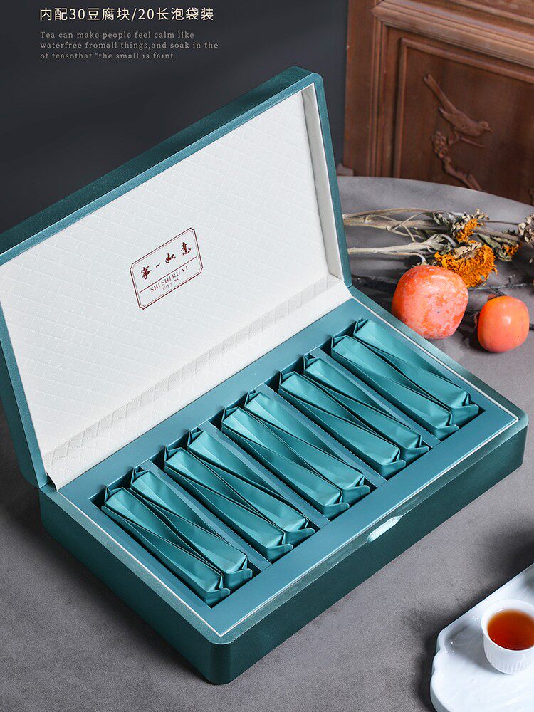 高档钢琴烤漆木盒包装空礼盒大红袍金骏眉摆泡茶叶礼盒装空盒定制