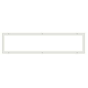 300x1200led净化平板灯30x90洁净灯手术室无尘车间吸顶明装薄防水