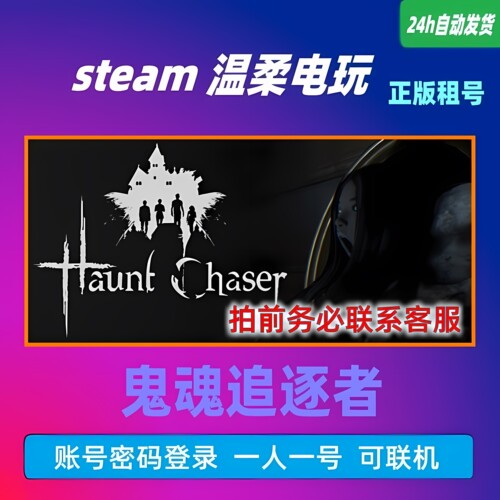 正版游戏STEAM鬼魂追逐者租号