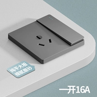 Серый один 16а три отверстия