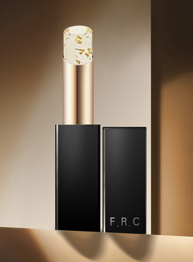 F.R.C鎏金润唇膏金箔精华滋润双唇淡唇纹修护润泽呵护干燥唇肌