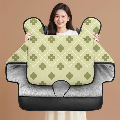 保暖电动车挡风被加绒加厚防水