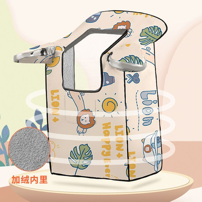 保暖防寒亲子款电动车挡风被防水