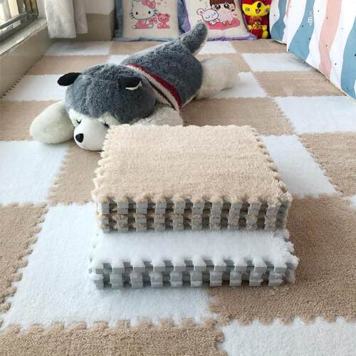 新品Plush surface fourry boys vcushion winter floor ymat ass