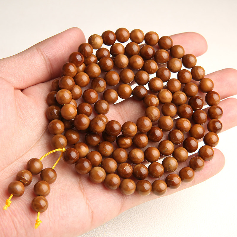 极速精品AA级库克手串圆桶珠108颗男女K老型菩提文玩佛珠念珠项链