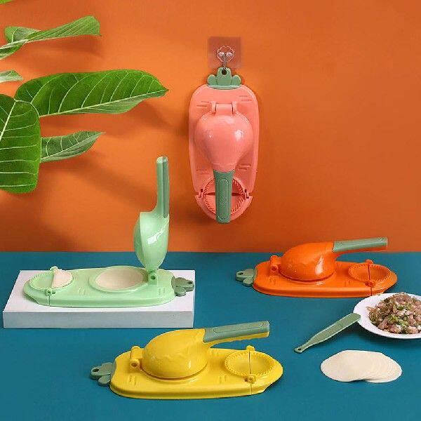 极速2 IN 1 Manual nDumpling Maker Dumpling Skin Press Dough