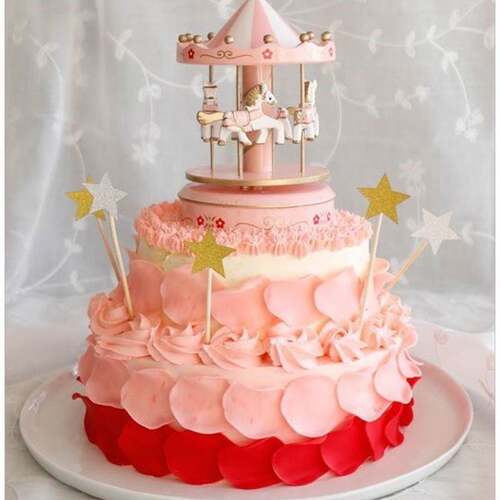 新品birthday cake,decorationx,accessories party present Chil