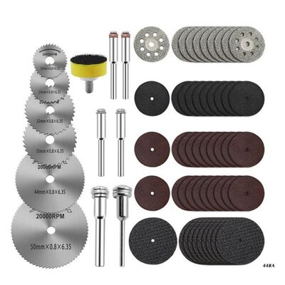 新品31/41/50/63 Pcs Multtifunctional Cutting Wheel  Set  for