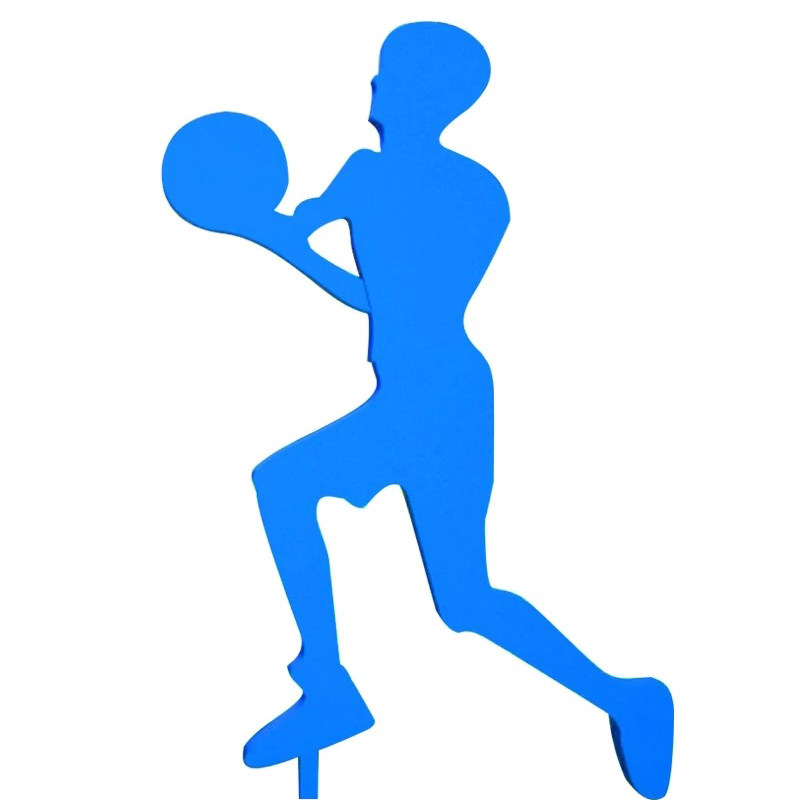 极速户外铁艺景观造型雕塑人物运动雕塑公园体育R馆广场美陈装饰