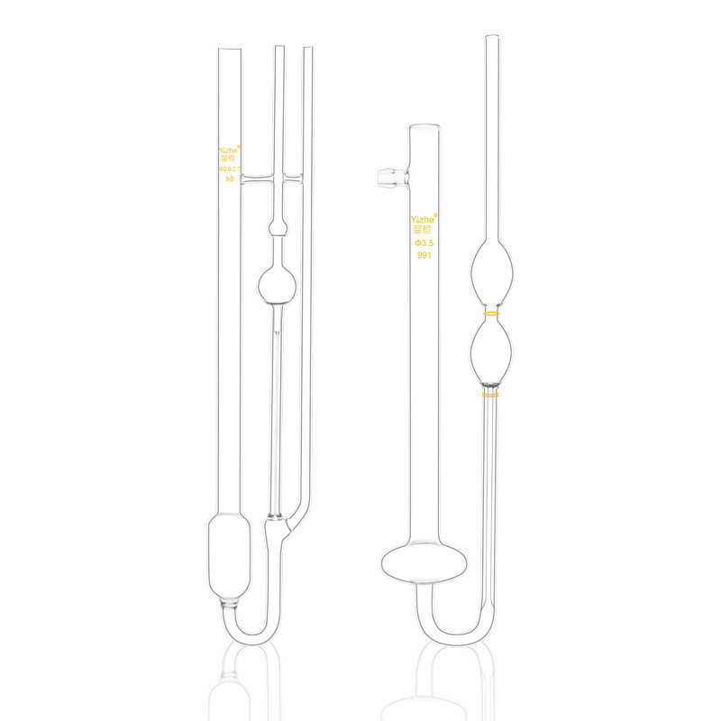 极速包邮品氏粘度计玻璃毛细管乌氏运动粘度P计附常数平氏粘度计
