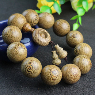 极速包邮天然鸡翅木手串t单圈木质佛珠手链男女情侣转运饰品似金