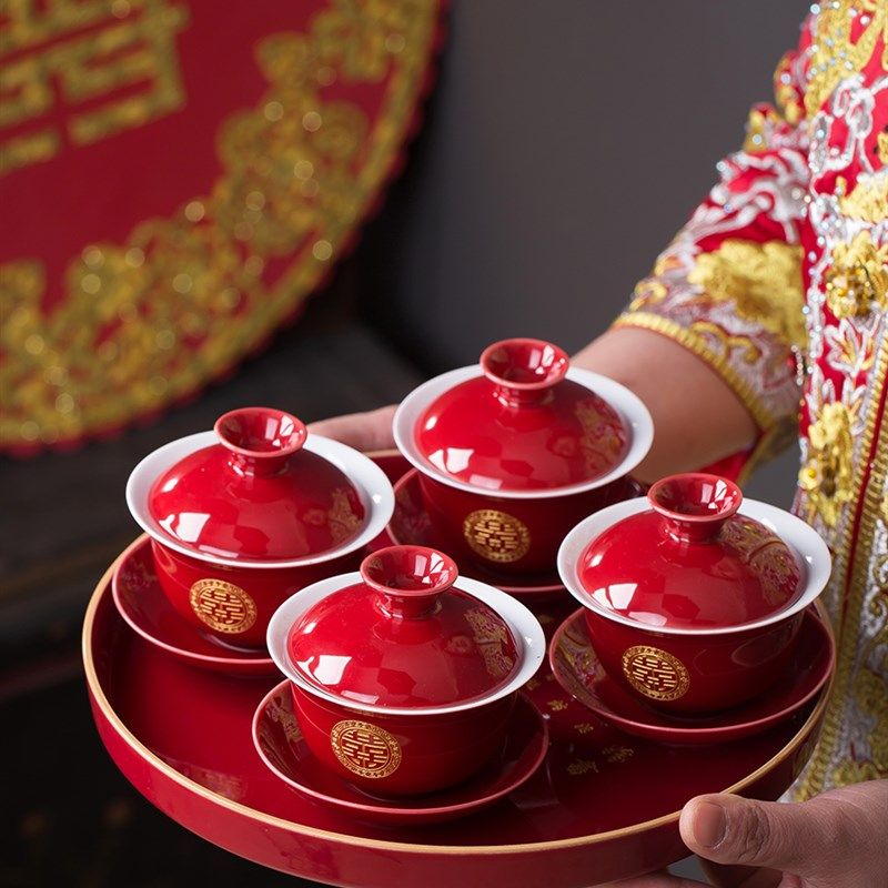 极速改口敬茶杯结婚套装新品婚礼敬茶碗K红小盖碗托盘喜婚书送闺,节庆用品/礼品,喜碗/敬茶杯,淘宝优惠券,粉丝福利购,淘宝优惠卷