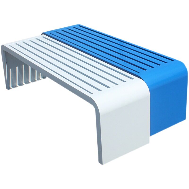 极速公园椅子户外长椅室外长条凳庭院休闲K椅园林长凳广场排椅公