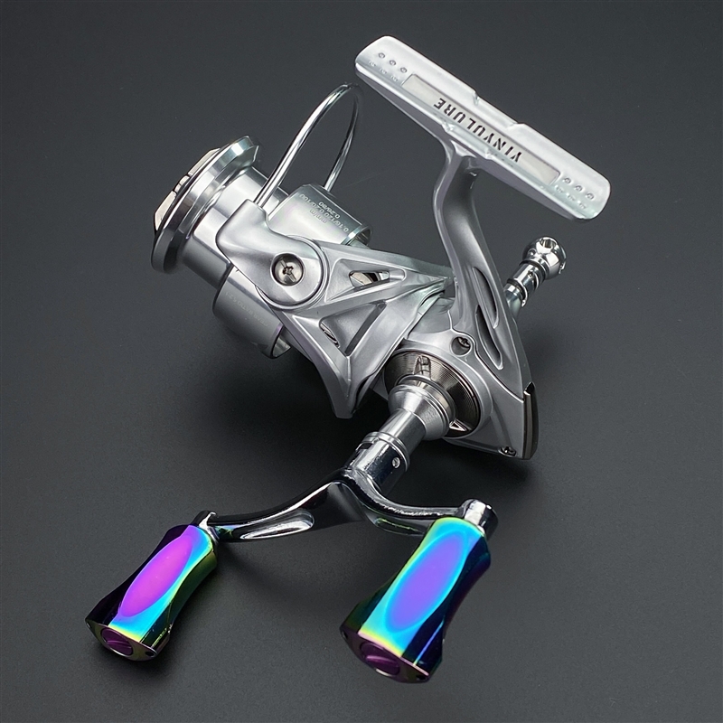 极速【音羽】ET 路亚浅杯斜口远D投防海水钓鱼纺车轮旋入式双摇臂