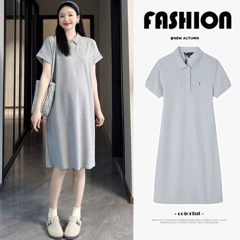 新品孕妇装夏装20k25新款连衣裙夏季短袖t恤裙小个子宽松休闲显瘦