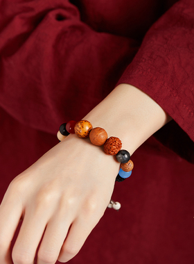 极速十八b籽菩提手串十八子手串手持18籽多宝佛珠学生盘玩手链女