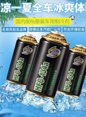极速。名扬风汽车空调雪种制冷剂R14A氟利昂冰种空调Y环保冷媒R小