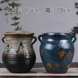 极速适合种三角梅的花盆宜兴粗陶B多肉花盆老桩植物法师悬崖桩透