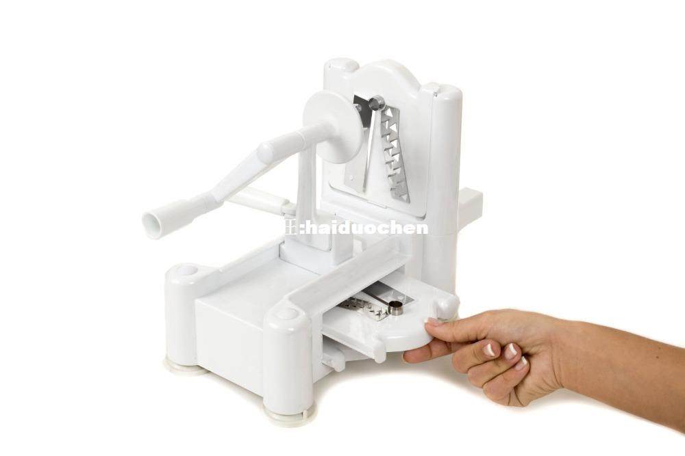 极速Manual Multi-Blade SpirFal Vegetable Slicer