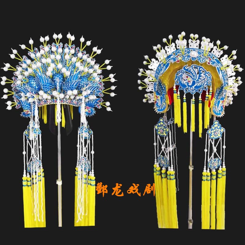 极速戏剧戏曲古i装戏曲用品神像凤冠寺庙神帽王母娘娘加钻五凤冠