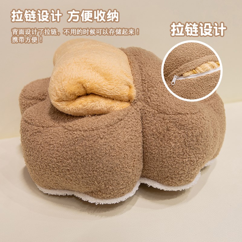 极速花朵抱枕被子两用办公室靠枕午睡枕头M毯子二合一车载靠垫学