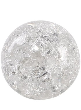 极速流水喷泉假山配件气泡冰裂球水晶G玻璃珠树脂盘景摆件装饰品