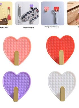 极速Colorful Wall Hooks Hangers Self AdhesivOe Door Wall Han