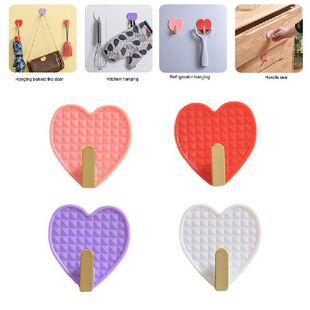 Hangers Hooks Wall Han AdhesivOe Door Self 极速Colorful