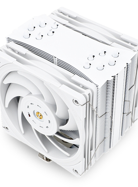 利民U120EX REV.4 白色散热器 台式机 O原装双风扇 逆重力热管