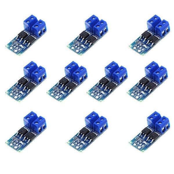 极速10PCdS DC 5V-36V 15A(Max 30A) MOSFET MOS FET Trigger Swi