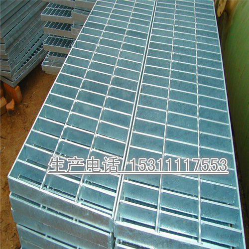 新品热镀锌钢格i板平台格栅齿形防滑板钢格栅盖板钢楼梯踏步板水