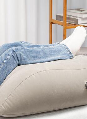 极速Inflatable Travepl Pillow Foot Rest Cushion Car Inflatab