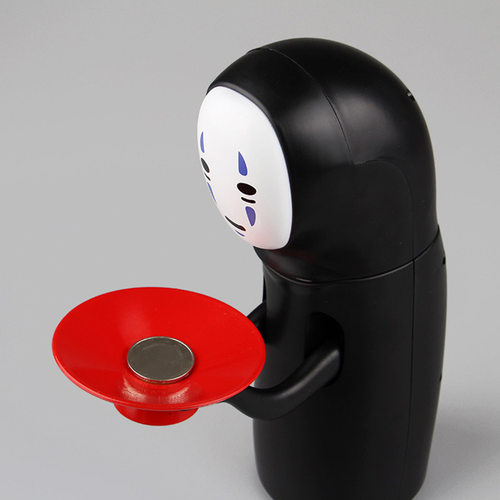 新品newNO-Face Man Money Music Box Ghost Figure SUaving Bank