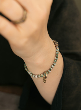 极速复古民族风百搭单圈小珠子手链E男生 可单戴可叠戴手串个性饰