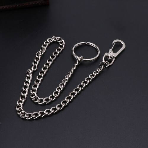 新品newHip Hohp Pants Chain Secure Travel Wallet Chain Heavy
