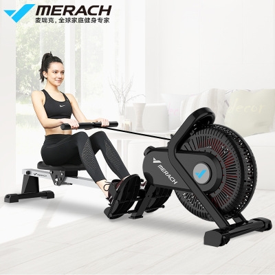 极速克风机屋麦瑞划船划水t健身器E划船。器材控纸牌家用商用阻磁