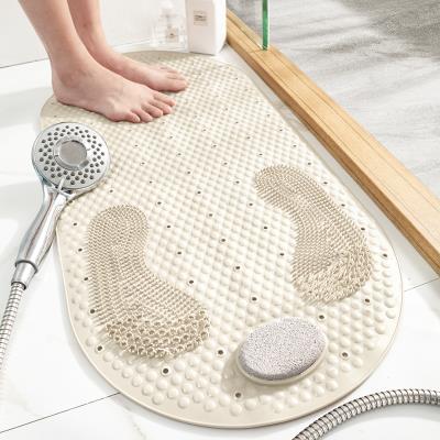新品2021 bathroom non-slip mats household foot grindXing g S