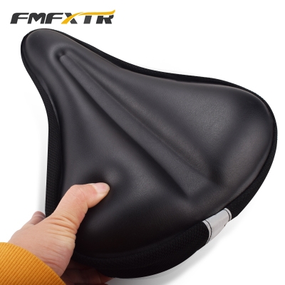 极速山地自行车坐垫套舒适加厚防水公路折叠车座S垫套超软座套骑