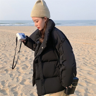 2026年冬季新款百搭棉衣女短款韩版羽绒棉服棉袄学生面包服外套潮