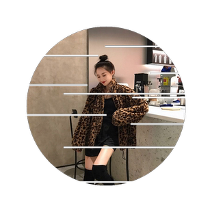韩版新款豹纹外套女加棉加厚百搭宽松复古毛绒大衣女毛毛外套秋冬