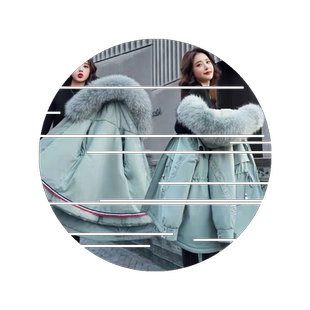 可拆卸短款小个子派克服2026新款冬季韩版学生大毛领棉衣女外套潮