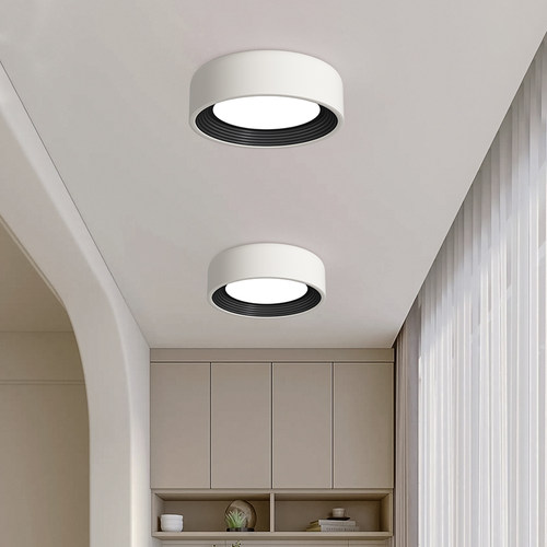 帕莎 走道灯 现代简约入户玄关走廊吸顶灯全光谱护眼创意圆形灯具