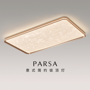 帕莎新款 现代轻奢全光谱护眼灯LED高级感客厅卧室房间创意吸顶灯