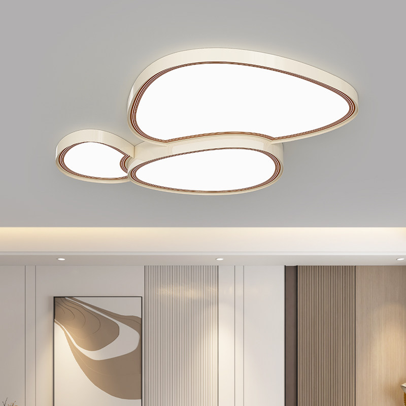 帕莎 客厅吸顶灯 现代简约大气鹅卵石大厅吸顶灯卧室书房吸顶灯具